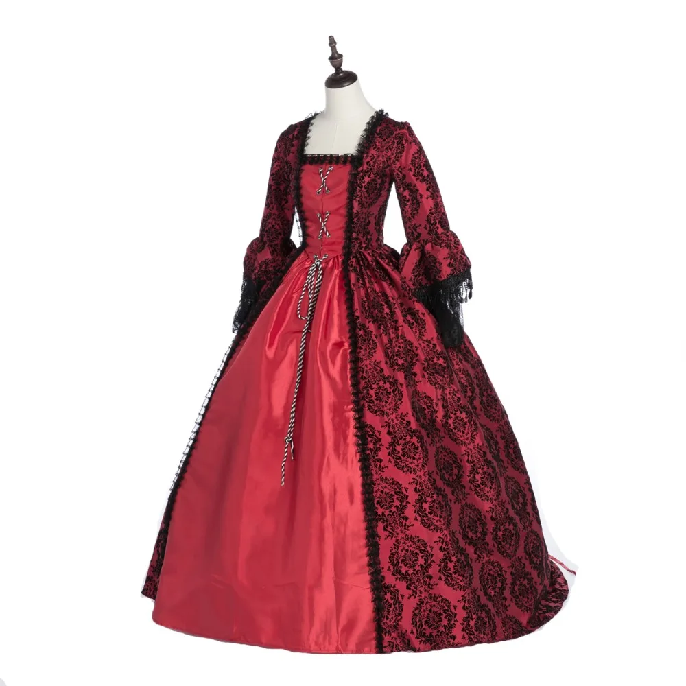 

New Mary Antoinette Dress Victorian Rococo Prom Women's Party Dress