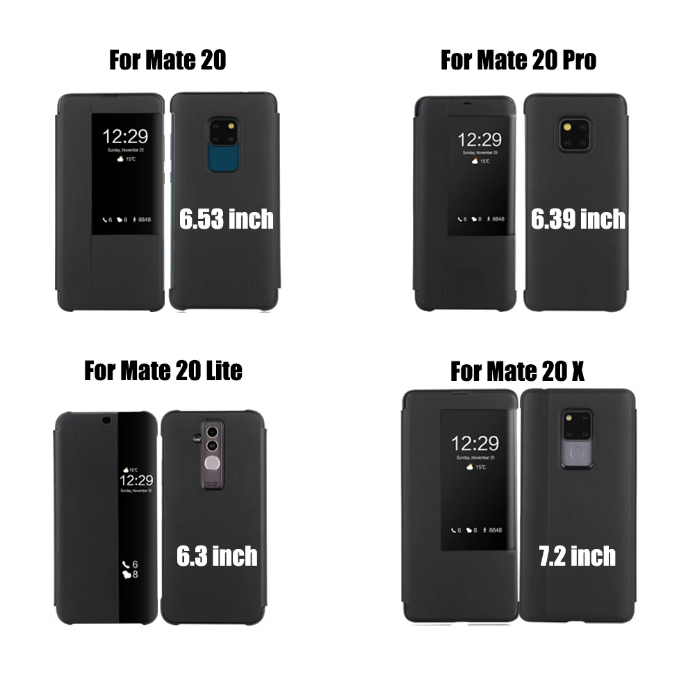 Flip Cover Leather Phone Case For Huawei Mate 20 30 Pro Lite X 20X Mate20 20Pro 20Lite Mate20Pro Mate20X Mate20Lite View Slim