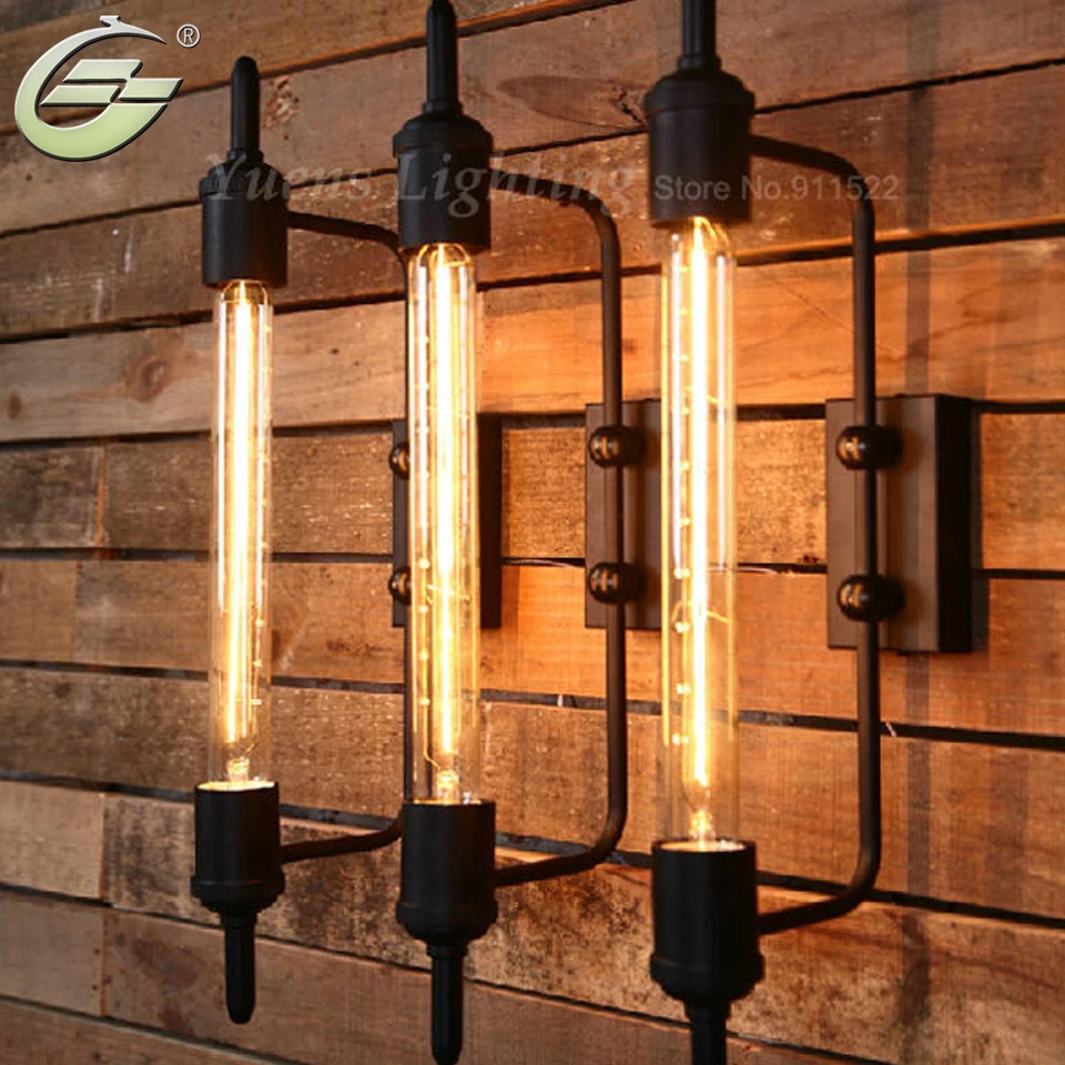 American Retro Industrial Light Country Innovative Restaurants Bbalcony Corridor Stage Art Wall Lamp XDB-410 Free Shipping