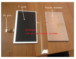 7 inch LCD screen at070tn01 v.2 with touch screen CCFL backligh