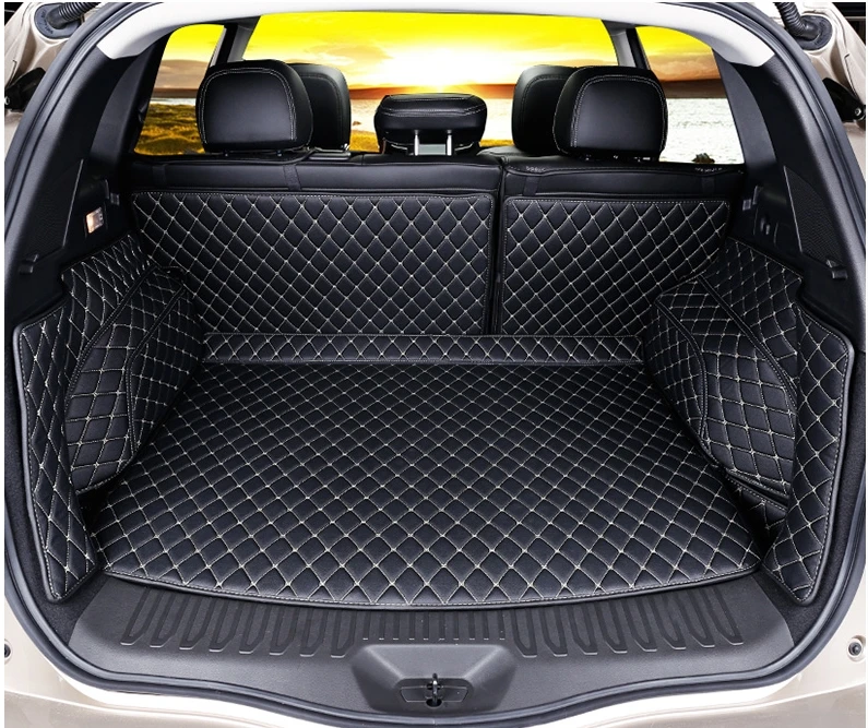 High quality! Special car trunk mats for Renault Koleos 2021 durable cargo liner boot carpets for Koleos 2022-2017,Free shipping