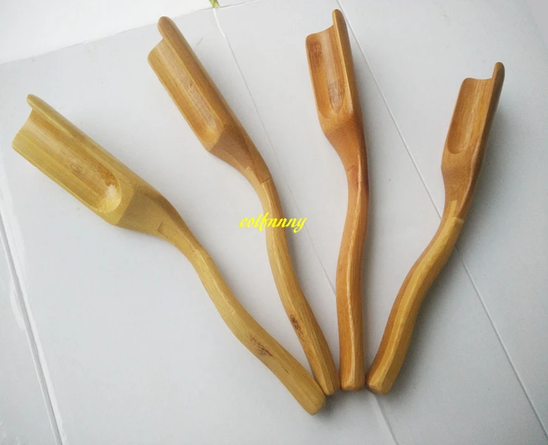 500pcs/lot 18cm Longth Natural Bamboo Tea Spoon Coffee Scoop Teaspoon tea shovel