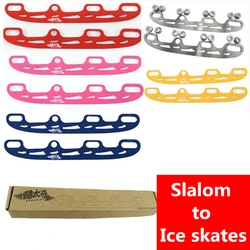 Rodillo de patines en línea, herramienta para convertir a patines de hoja de hielo FSK Slalom, esquí en hielo, patinaje de baile, cuchillo de 219mm, 227mm, 231mm, 243mm, Base de Marco