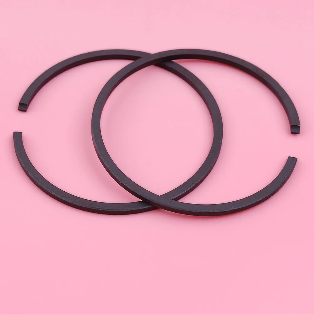 2 pz/lotto 40mm x 1.5 millimetri Pistone Anelli Set Per Robin NB411 Mitsubishi TL43 Kawasaki TD40 Zenoah G45L G4K parte di Ricambio del motore