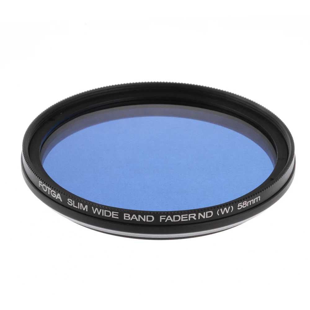 FOTGA Slim fader ND camera filter 58 mm adjustable variable neutral density ND2 to ND400