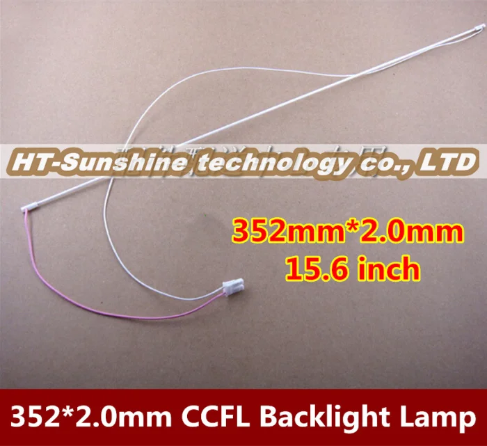 

15.6" wide screen 352mm*2.0mm ccfl lamp with wires 10pcs