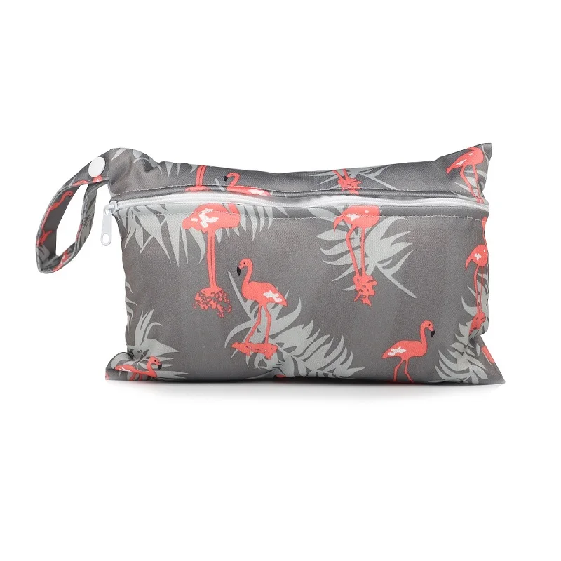 35 pattern NEW Size: 15*22.5CM Wetbags Washable Reusable Cloth diaper Nappies Bags Waterproof Swim Sport Travel Carry bag