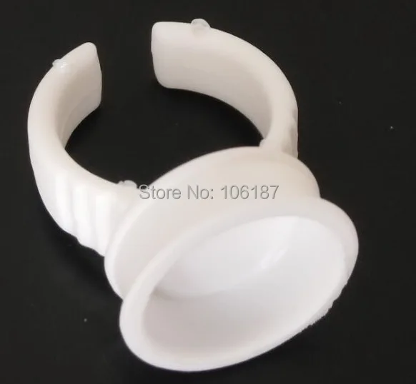 Wholesale 500pcs No Separator  Permanent Makeup Easy Ring Ink Container/Cup  For INK Supply