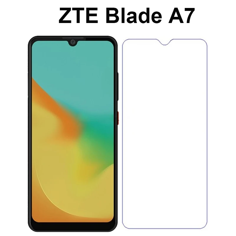 Tempered Glass For ZTE BLADE A7 2019 Glass Screen Protector 9H Mobile Phone Front Film For ZTE Blade A7 Helio P60