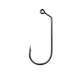 50pcs 32786 Jig Fishing Barbed Hooks High Carbon Steel Seawater 60 Degree Fishhooks Bass Jigging Size 4# To 8/0#