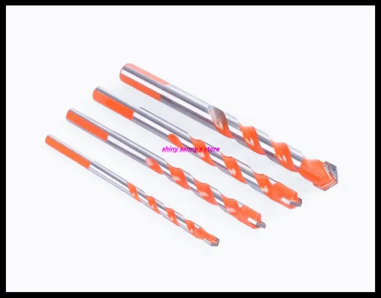 6-12mm Multifunctional Ceramic Bit Ceramic Tile Glass Opener Wall Core Drill Bit Woodworking Drill Triangular Handle Brand New