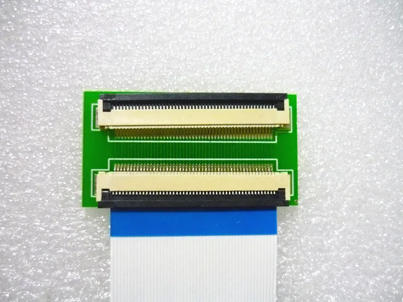 Adaptador de conector de 50 pines a 50 pines, 0,5mm, con cable plano de extensión FFC, cable de extensión