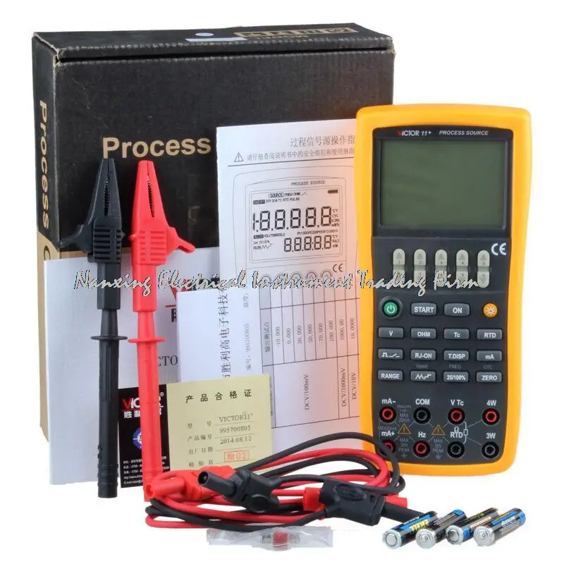 Victor original VICTOR 11+ Thermocouple Calibrator VC11+ Calibrator mV/Thermocouple Temperature Calibrator