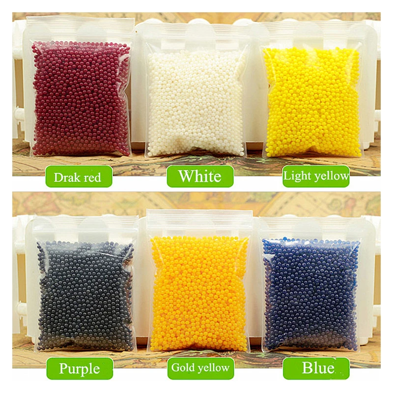 800 Particles /lot Crystal Soil Water Beads Mud Grow Magic Jelly Balls Wedding Home Decor Hydrogel Water Beads Pearl Shaped