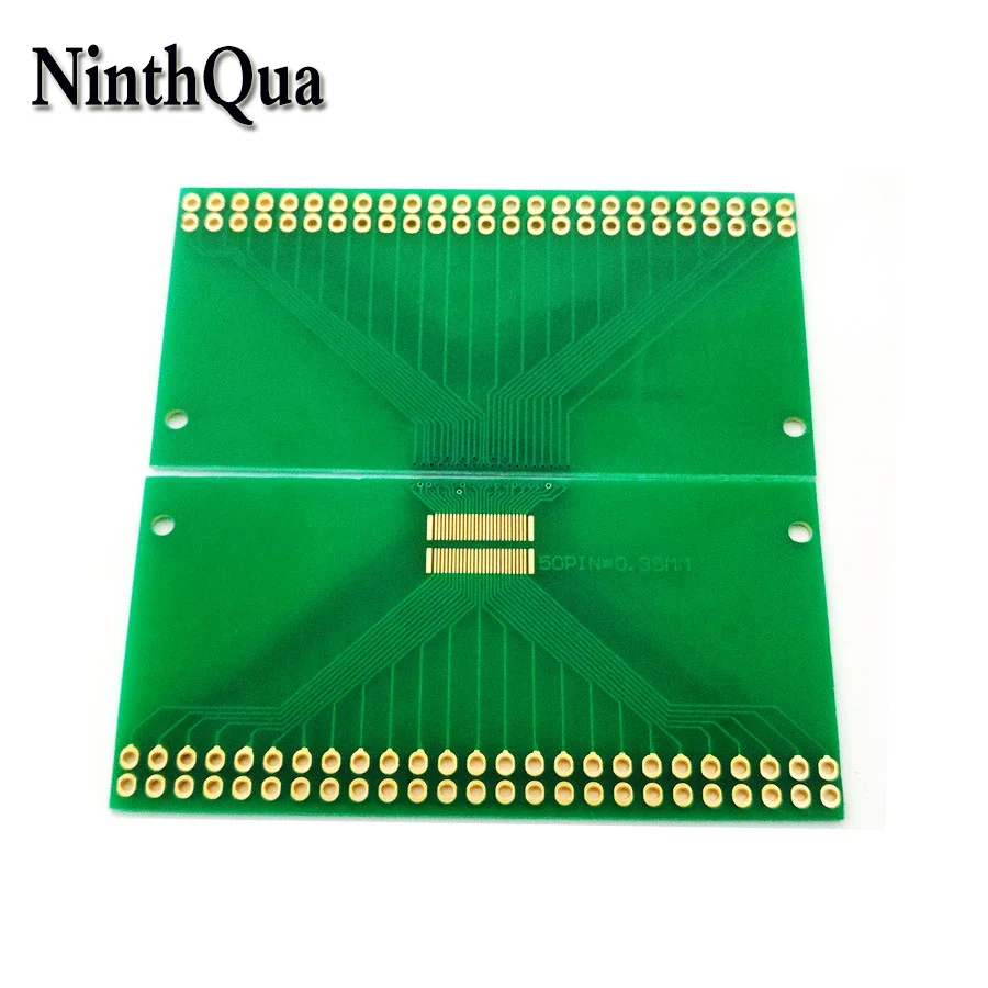 1Pcs 0.35MM Pitch 50Pin LCM TFT LCD Universal Testing Board Test PCB Pinboard 2X25Pin Experimental Electronic Circuirt Board