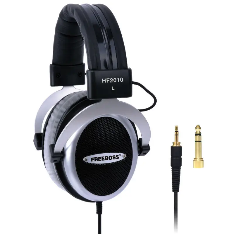 Cuffie Hi-Fi FREEBOSS HF2010 cuffie semi-aperte Over-ear 3.5 6.3 cuffie regolabili e leggere cuffie hifi