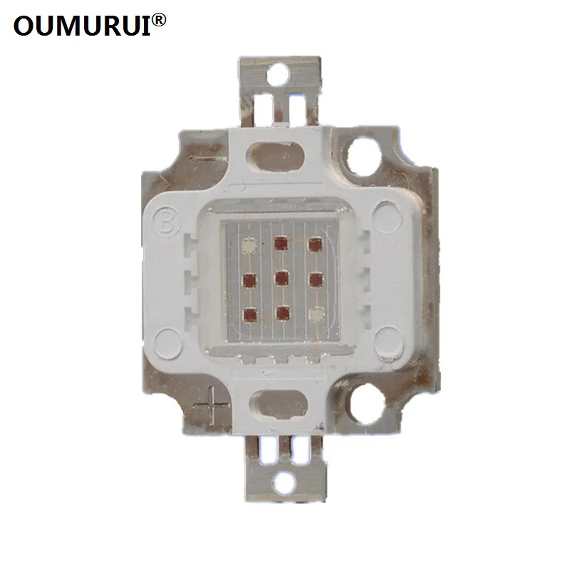 5PCS 10W/20w/30w/50w/100w cob chip Plant grow lights High power LED lamps Pink red blue 30mil EPILEDS Chip