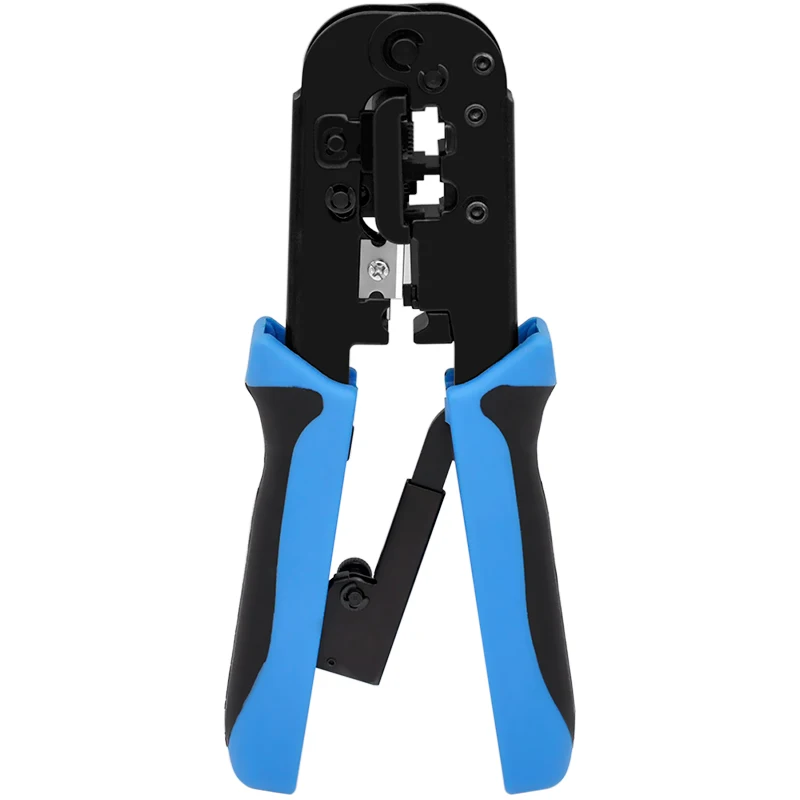 CNCOB Rj45 Crimper tool rj11 cat5e cat6 cable crimping tool network pliers tool 8P/6P multi-function cable pliers, peeling shear