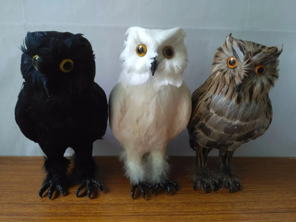 

simulation night owl handicraft plastic&furs 17x13x28cm owl model prop,home decoration furnishings gift d1400