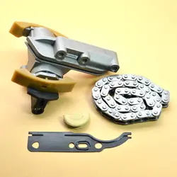 A set CAMSHAFT TIMING CHAIN TENSIONER WGASKET chain For VW Golf  Passat Bora Beetle 1.8 T 058109217B