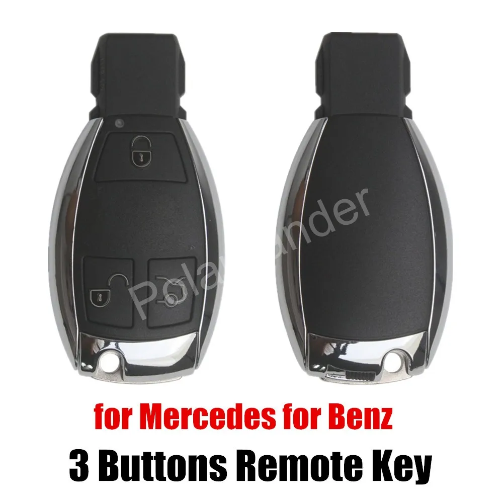 

3 BUTTONS Smart Remote Key for Mercedes for Benz After Year 2000 Keyless works for Smart System