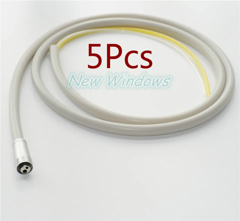 

5Pcs Dental 2Hole Silicone Tubing,Hose,Tube Connector High Fast Speed Handpiece