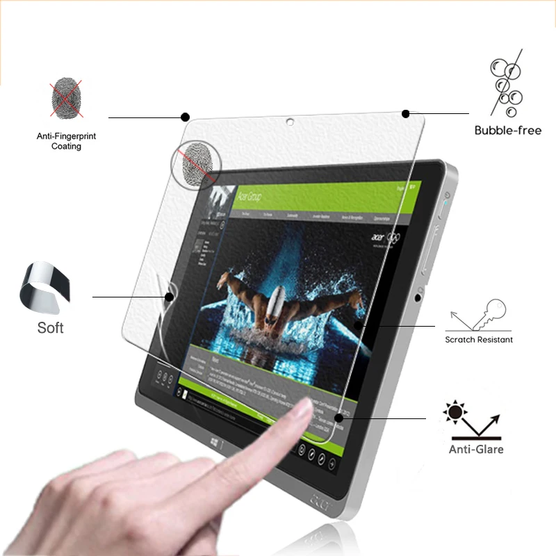 

Anti-Glare screen protector protective matte film For Acer Iconia Tab W700 11.6" tablet anti-fingerprint LCD panel guard