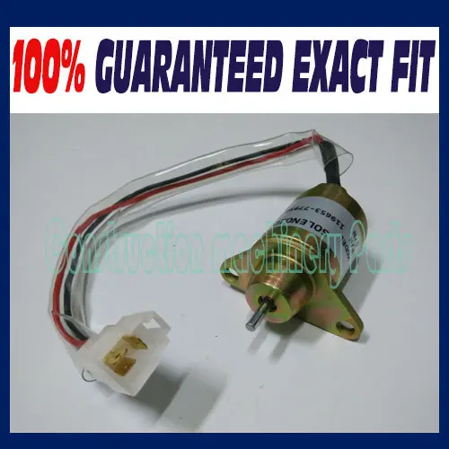 

Fuel Shut Off Shutdown Solenoid 17594-6001-4 For Kubota Yanmar Synchro Start SA4569T