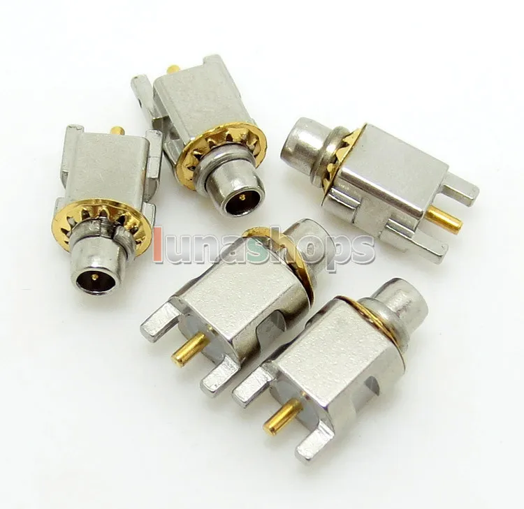 Shure se846 se535 ultimate ue900など用のガスケットrodiumメッキイヤホンピン付きln004299。