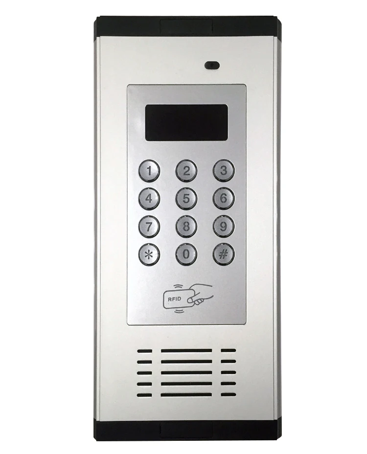 Yobang Security  Apartment GSM/4G wireless intercom doorbell. Call the phone to open the dialogue