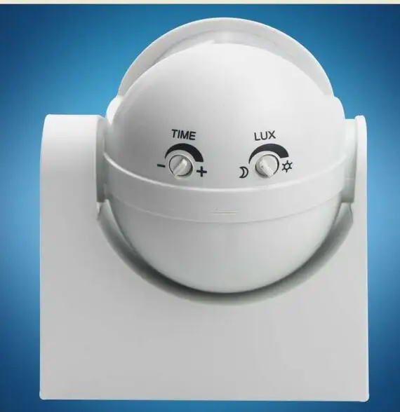 

High quality 220-240V 180 Degree Outdoor Security PIR Infrared Motion Sensor Detector Movement Switch Two color 12 Meter