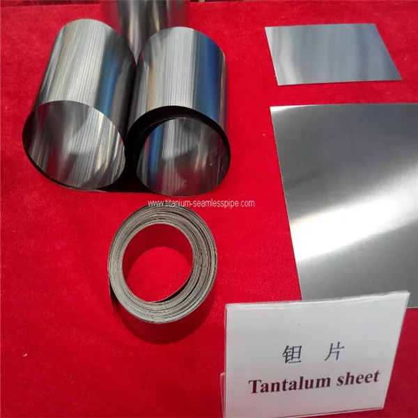 99.95%  RO5252 Ta-2.5W  ASTM B708-98  Tantalum Sheets  Tantalum plate