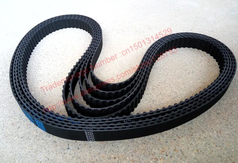 5 pieces/set 540  L 050 Timing belt Pitch 0.375