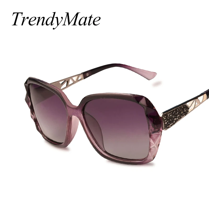 Fashion Polarized Sunglasses Women Luxury Brand Designer Glasses Driving Mirror Sun Glasses Oculos De Sol Feminino UV400 038T