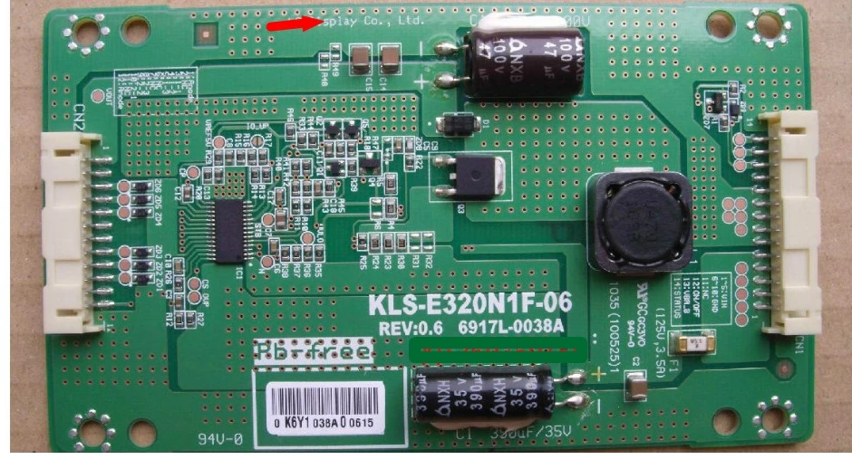 inventor 6917L-0038A HIGH VOLTAGE SET-UP board  LCD BoarD FORKLS-E320N1F-06 REV 0.6  price difference