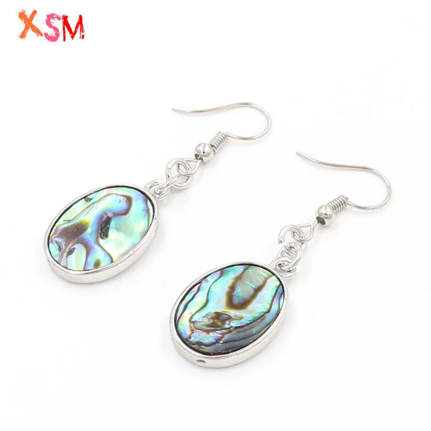 xinshangmie Accessories Ethnic Chic Earrings Natural Abalone Shells For Women Dangler Eardrop Jewelry Design DIY 1Pair