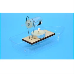 Educational DIY Steamboat Model Kit, Junior High School Physics Teaching Tool