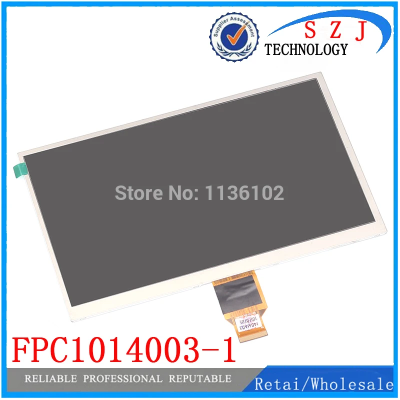 

New 10.1 inch tablet pc FPC1014003-1 YYK TFT LCD Display Screen 1024*600 tablet pc Free shipping