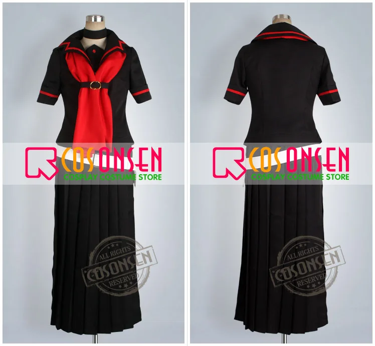 COSPLAYONSEN Okamisan and her Seven Companions Okami-san Ryouko Ookami Cosplay Costume Full Set