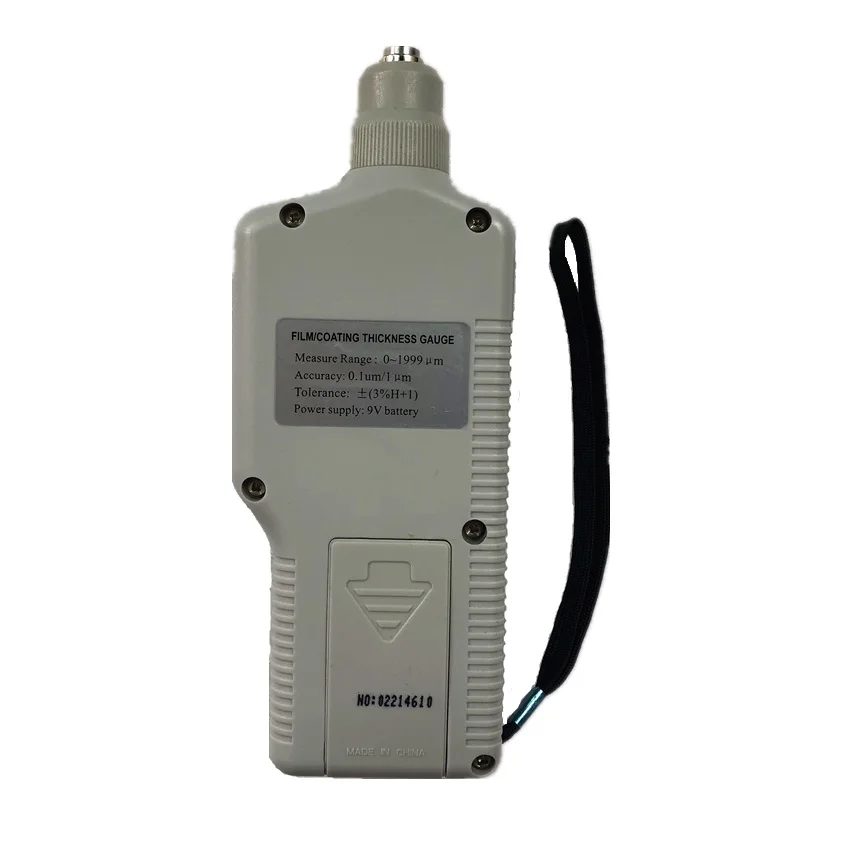 Smart sensor AS930 Film/Coating Thickness Gauge Tester Meter Digital Handheld Measuring Range 0-1800um Iron-based magnetic
