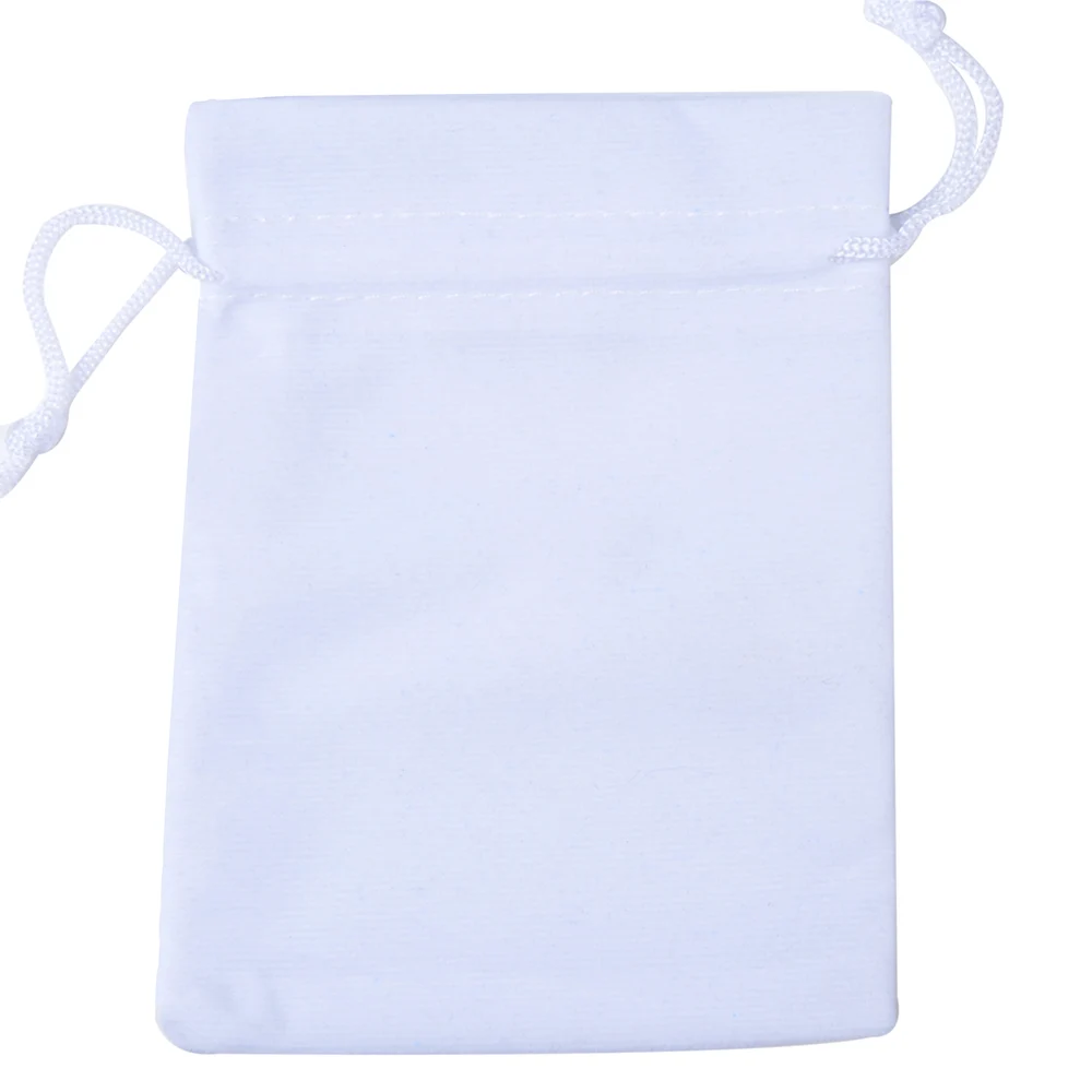 25pcs/Bag Jewelry Packing Velvet Bag 9x12cm Jewelry Bags Drawstring Gift Bags & Pouches