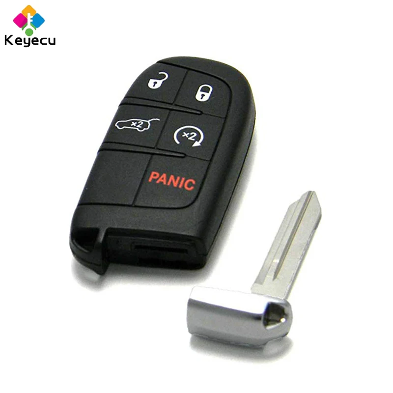 

KEYECU OEM Smart Prox Keyless Entry Remote Car Key Fob for Dodge Durango 2014 2015 2016 2017 2018 2019 2020 FCC ID: M3N-40821302