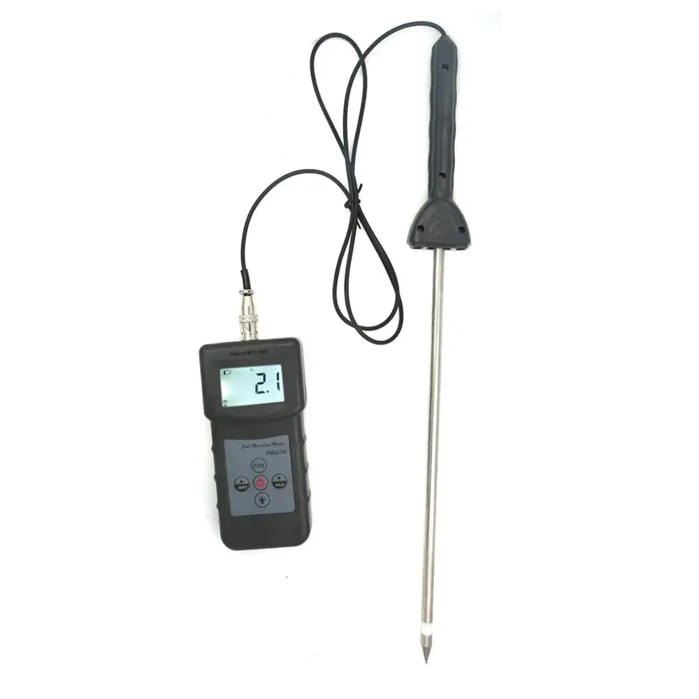 PMS710 LCD Digital Soil Moisture Meter High Precision Soil Humidity Tester Hygrometer for Concrete Cement River Sand