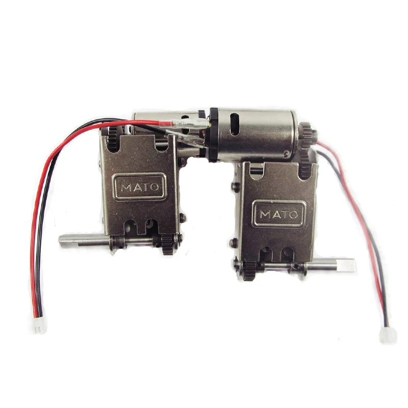 Przekładnia Mato 5.0 Steel 5:1 z łożyskami do 1/16 1:16 MATO 100% metal 1230 M4A3(75)W Sherman czołg