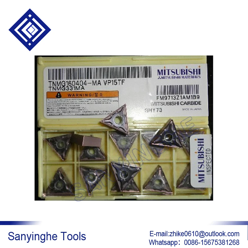 50pcs/lots TNMG160404-MA VP15TF / UE6020 / TNMG160408-MA VP15TF / UE6020 cnc carbide turning  inserts