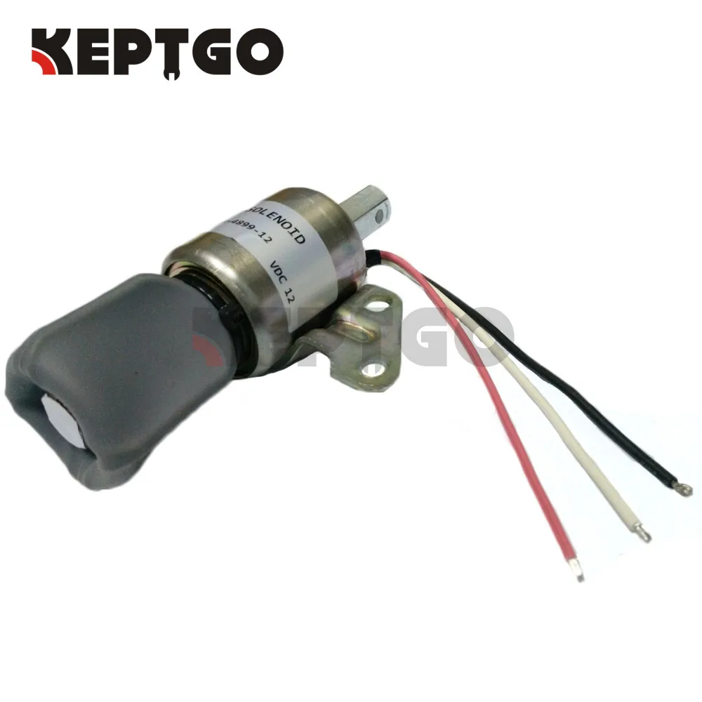 

17520-60012 17520-60013 12V Fuel Shutoff Solenoid For Kubota D722-E3B D722 1756ES-12 16851-57723 1756ES-12SULB1S5