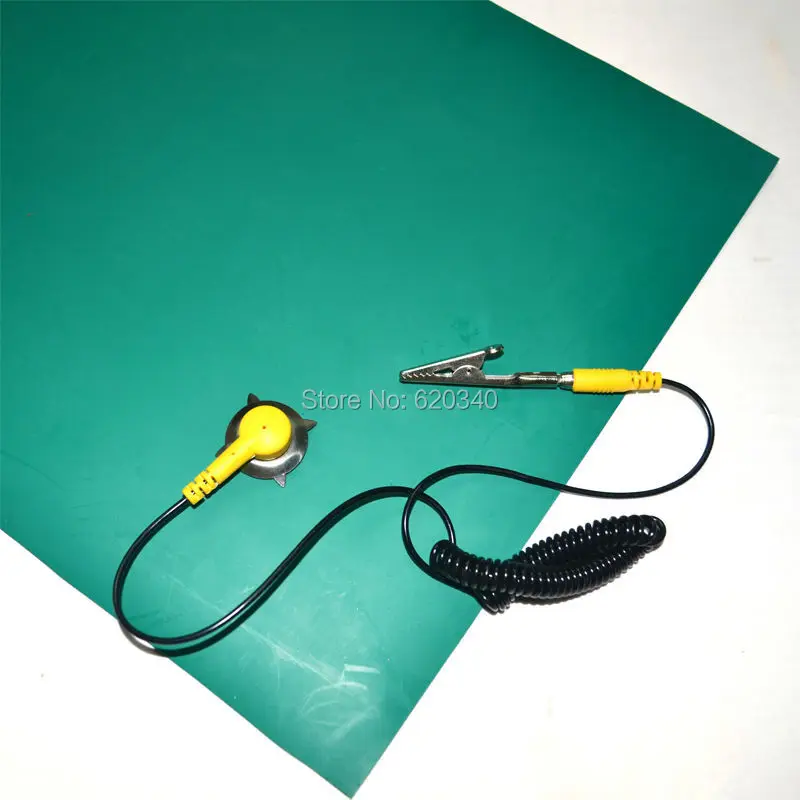 600*260mm ESD mat Anti-static mat Antistatic blanket ESD table mat for BGA repair work + Ground Wire