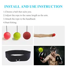 Boxing Reflex Ball Set with 3 Difficulty Levels #4