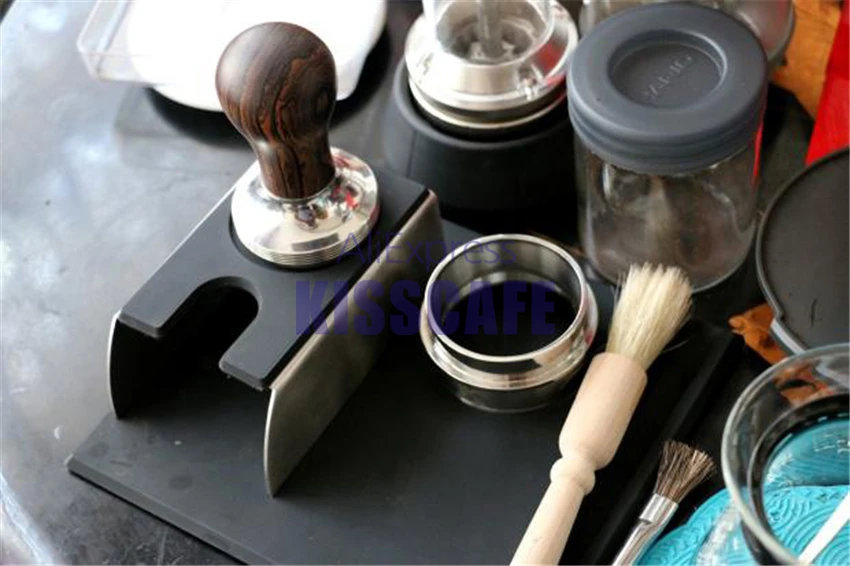 57 MM 57,5 MM Kaffee Dosierung Ring 304 Edelstahl Für Lelit Trichter Siebträger Kaffee Zubehör Espresso Barista Werkzeuge – Detail 12