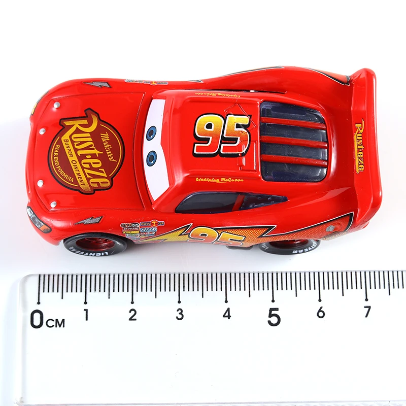 Cars 3 Disney Pixar Cars No.95 Radiator Springs Lightning McQueen Metal Diecast Toys Car 1:55 Children\'s Gifts